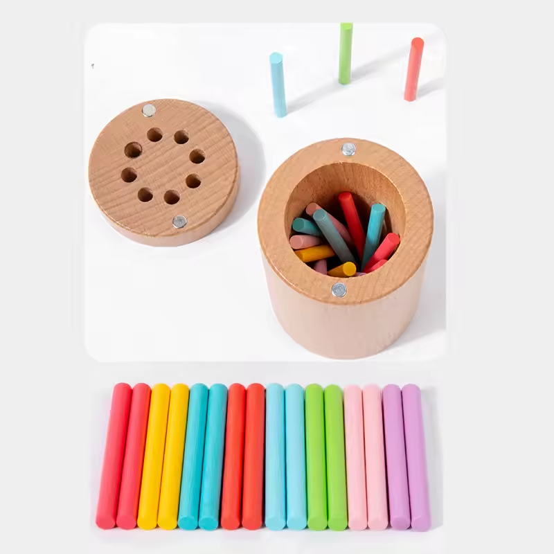 Jouet d'apprentissage en bois (2-5ans)