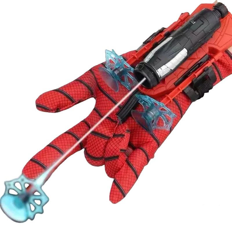 Disney SpiderMan Hero Launcher Rotating Spider-Man Launcher Soft Bullet Gun Suction Cup Ejection Toy Children's Birthday Gift